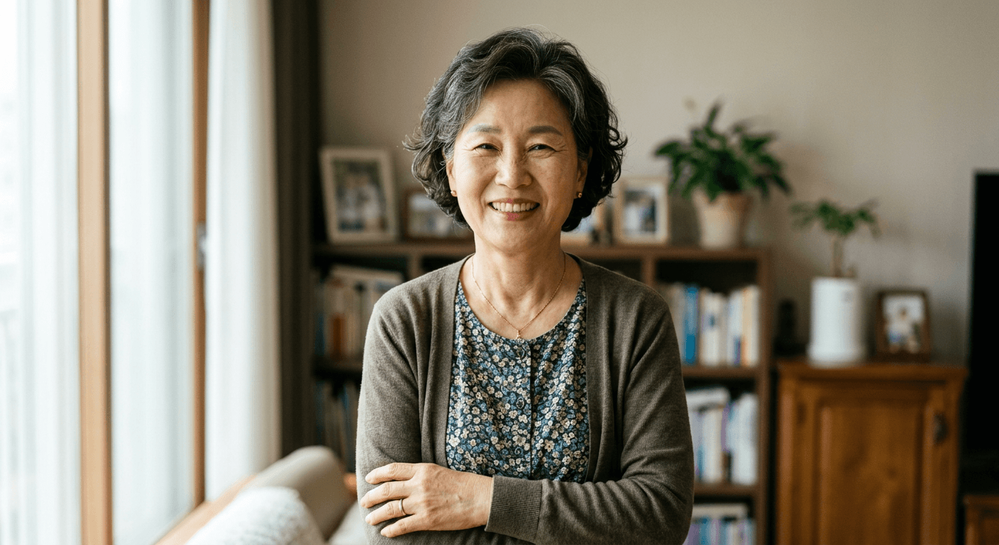스타일 변경 전 인물